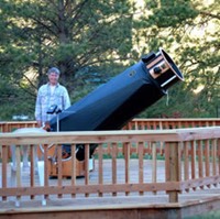 Our telescope and observing deck